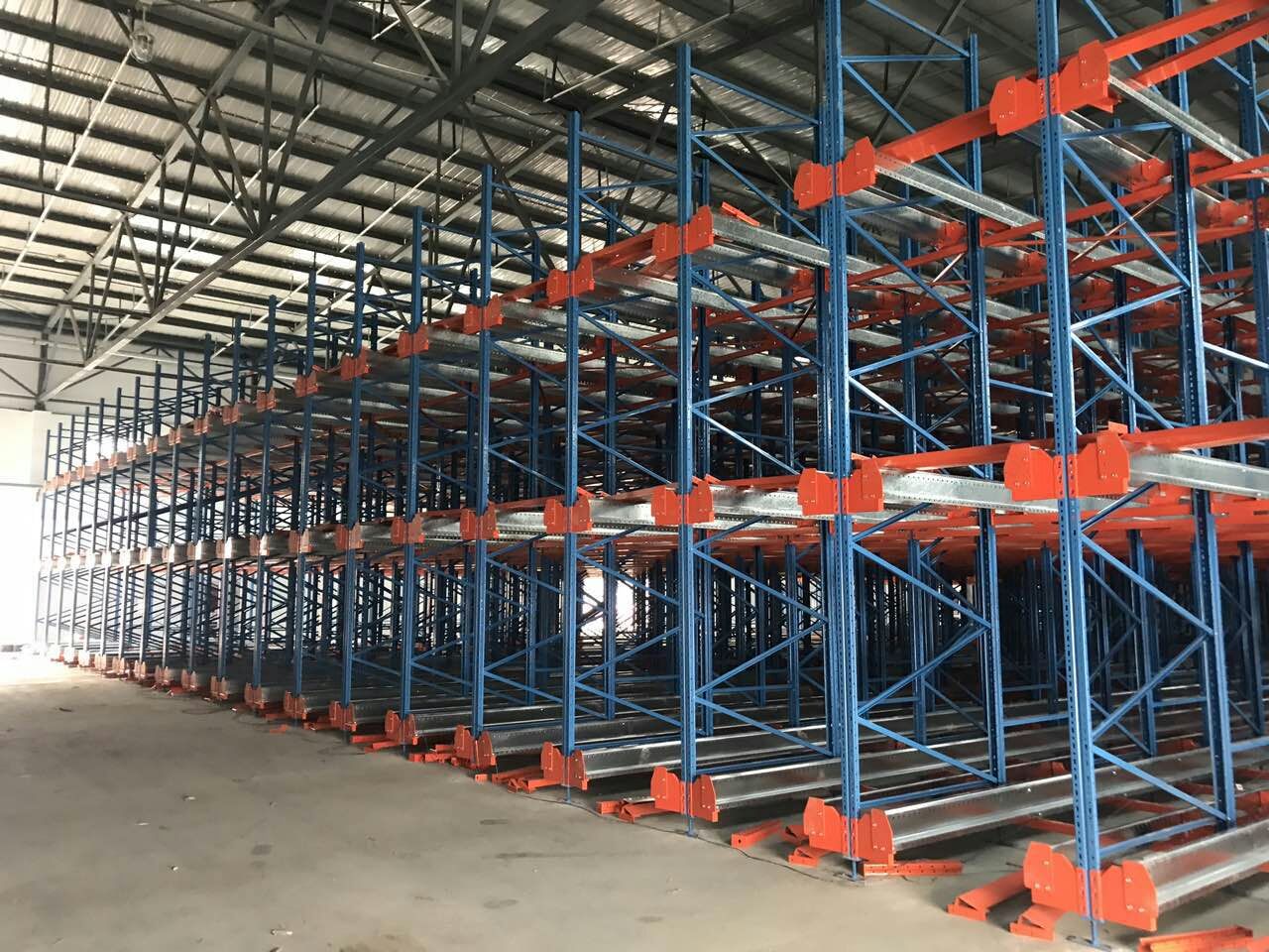 能达穿梭式货架工程